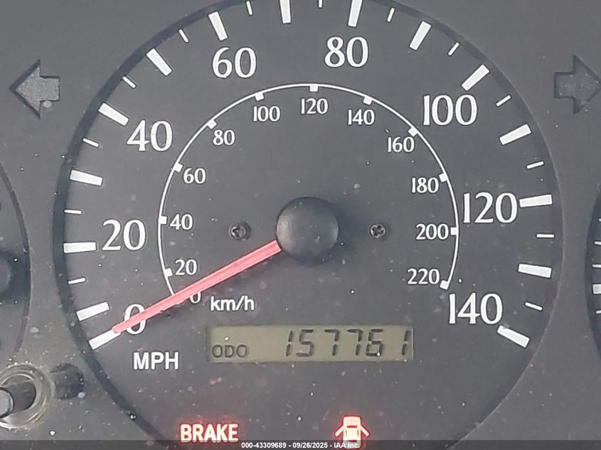 2000 Toyota Camry Solara Sle V6 VIN: 2T1CF28P3YC342391 Lot: 43309689