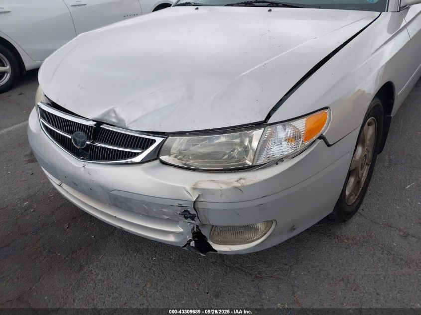 2000 Toyota Camry Solara Sle V6 VIN: 2T1CF28P3YC342391 Lot: 43309689