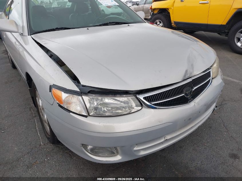 2000 Toyota Camry Solara Sle V6 VIN: 2T1CF28P3YC342391 Lot: 43309689