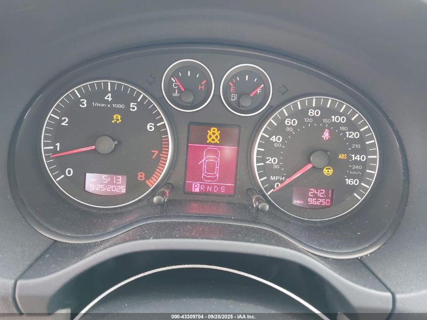 2006 Audi A3 2.0T VIN: WAUNF78P26A035895 Lot: 43309704