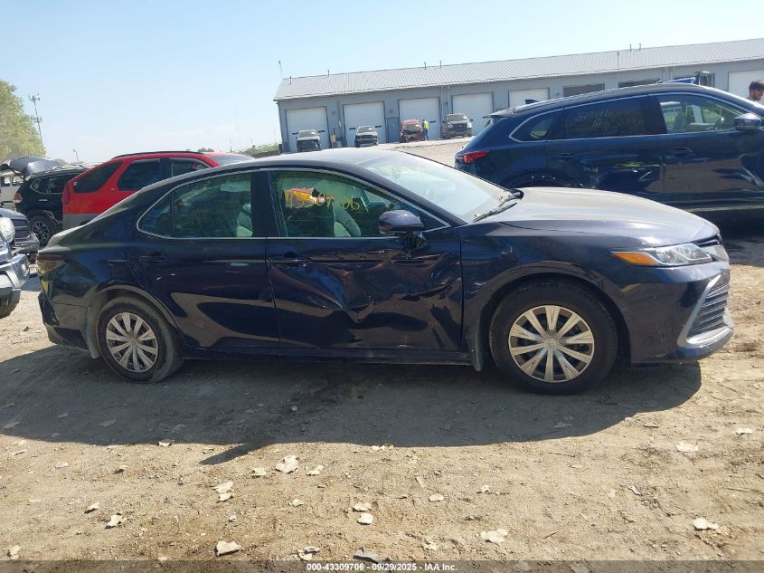 2022 Toyota Camry Le Hybrid VIN: 4T1C31AK2NU043017 Lot: 43309706