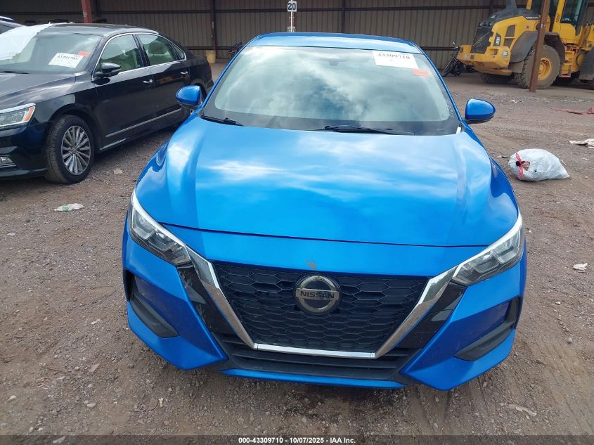 2020 Nissan Sentra Sv Xtronic Cvt VIN: 3N1AB8CV4LY212871 Lot: 43309710