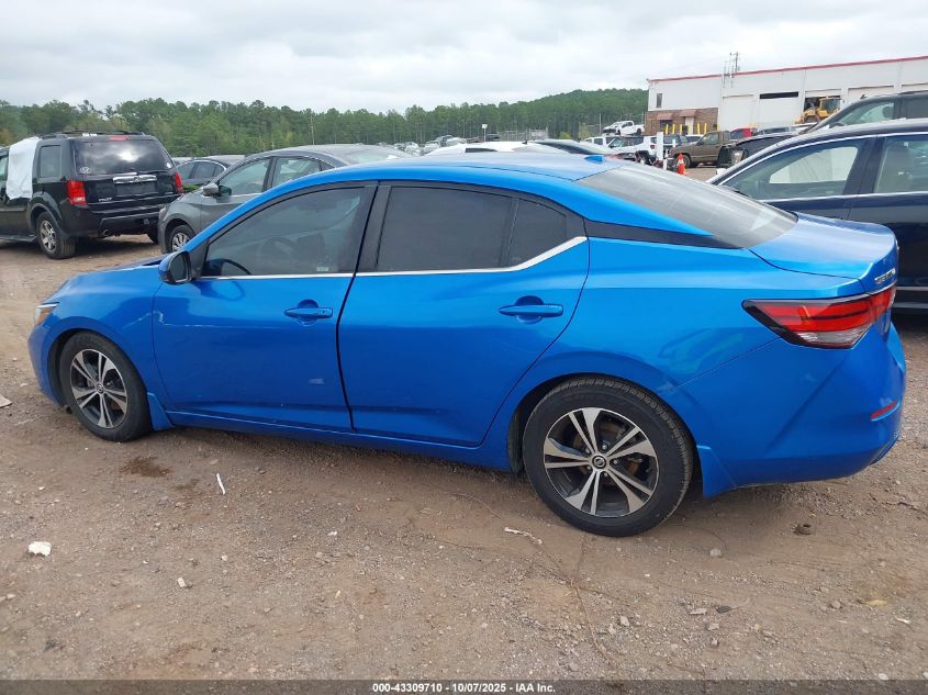 2020 Nissan Sentra Sv Xtronic Cvt VIN: 3N1AB8CV4LY212871 Lot: 43309710