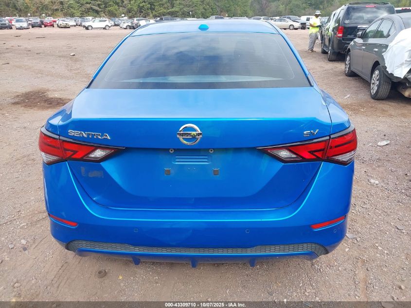 2020 Nissan Sentra Sv Xtronic Cvt VIN: 3N1AB8CV4LY212871 Lot: 43309710