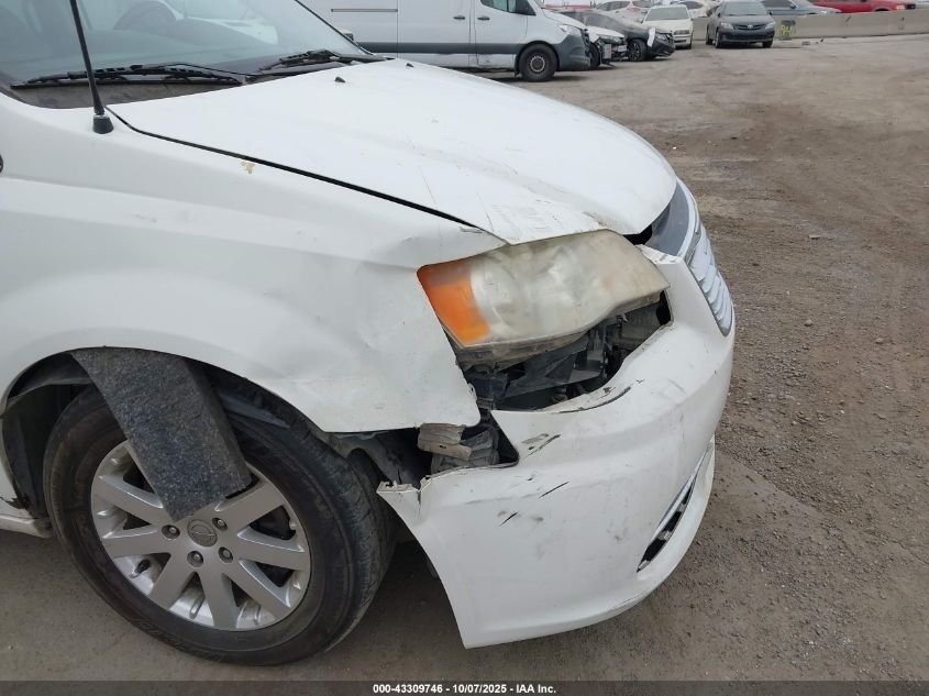 2013 Chrysler Town & Country Touring VIN: 2C4RC1BG9DR744075 Lot: 43309746