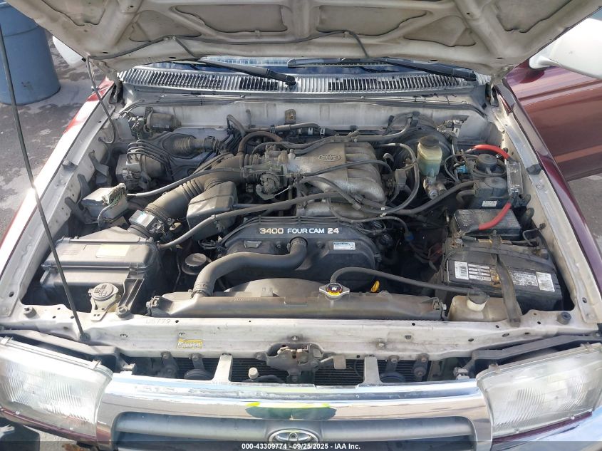 1998 Toyota 4Runner Sr5 V6 VIN: JT3HN86RXW0131667 Lot: 43309774