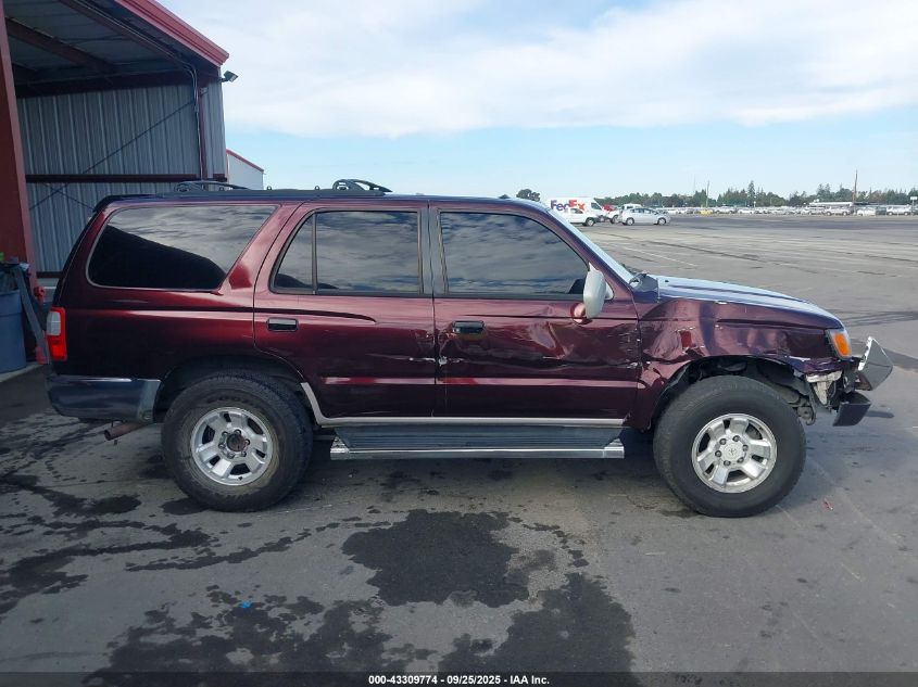 1998 Toyota 4Runner Sr5 V6 VIN: JT3HN86RXW0131667 Lot: 43309774