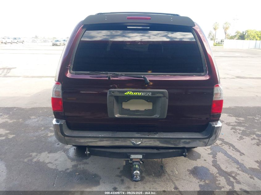 1998 Toyota 4Runner Sr5 V6 VIN: JT3HN86RXW0131667 Lot: 43309774