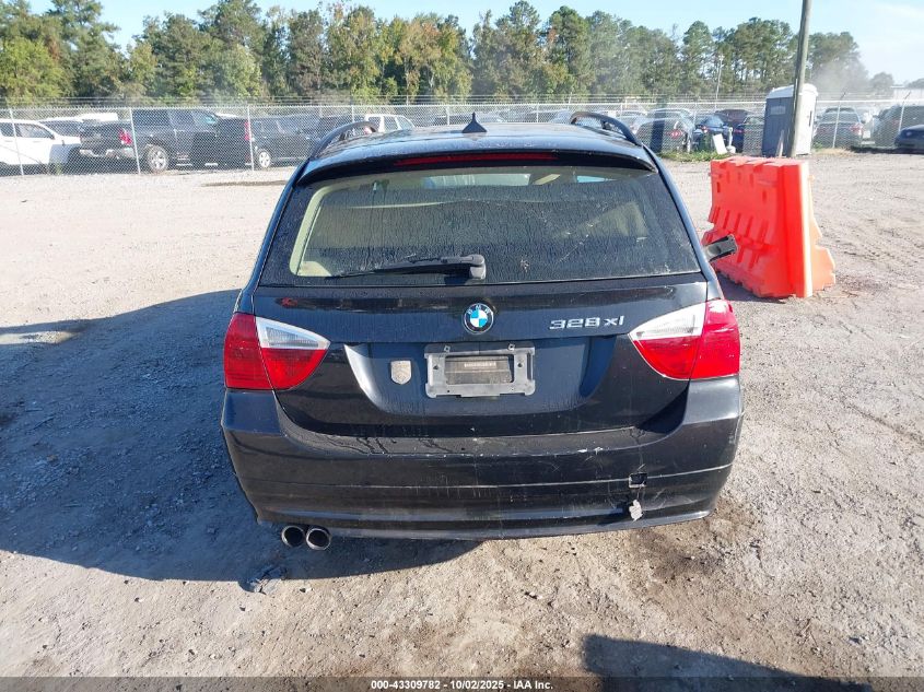 2008 BMW 328Xi VIN: WBAVT73598FZ37111 Lot: 43309782