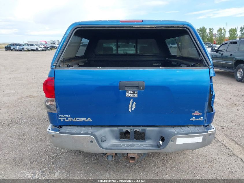 2007 Toyota Tundra Sr5 5.7L V8 VIN: 5TFBV54137X006631 Lot: 43309787