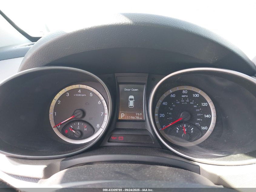 2013 Hyundai Santa Fe Sport VIN: 5XYZUDLB5DG039215 Lot: 43309789