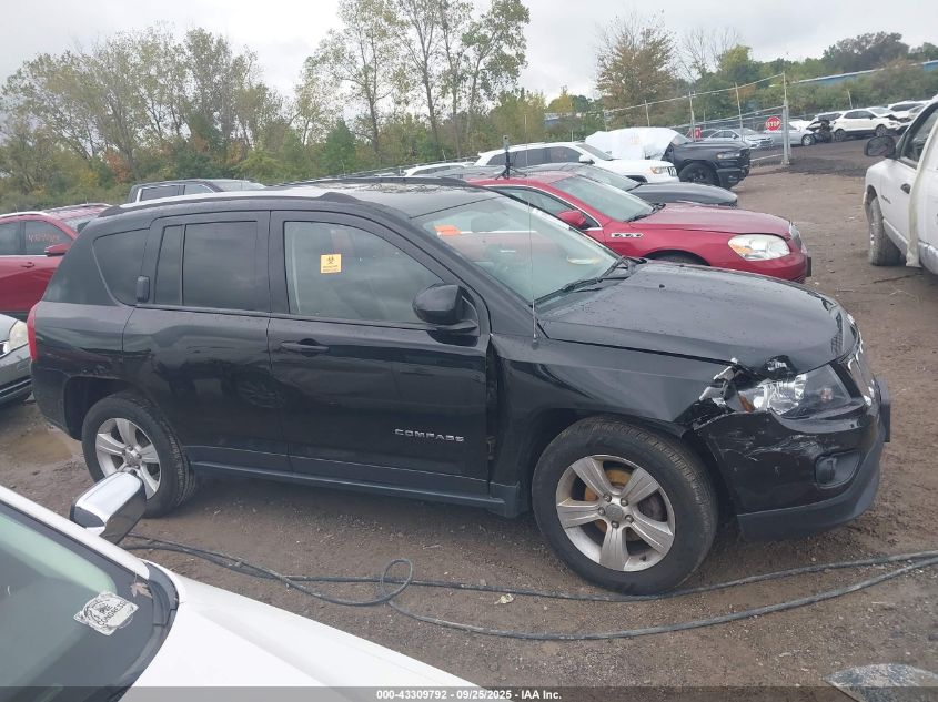 2015 Jeep Compass Latitude VIN: 1C4NJCEB6FD418613 Lot: 43309792