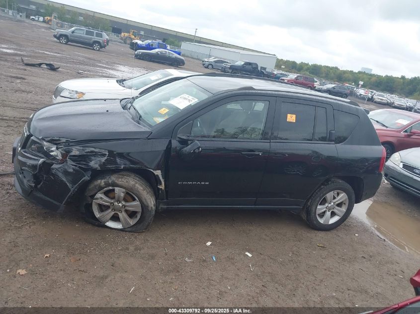 2015 Jeep Compass Latitude VIN: 1C4NJCEB6FD418613 Lot: 43309792