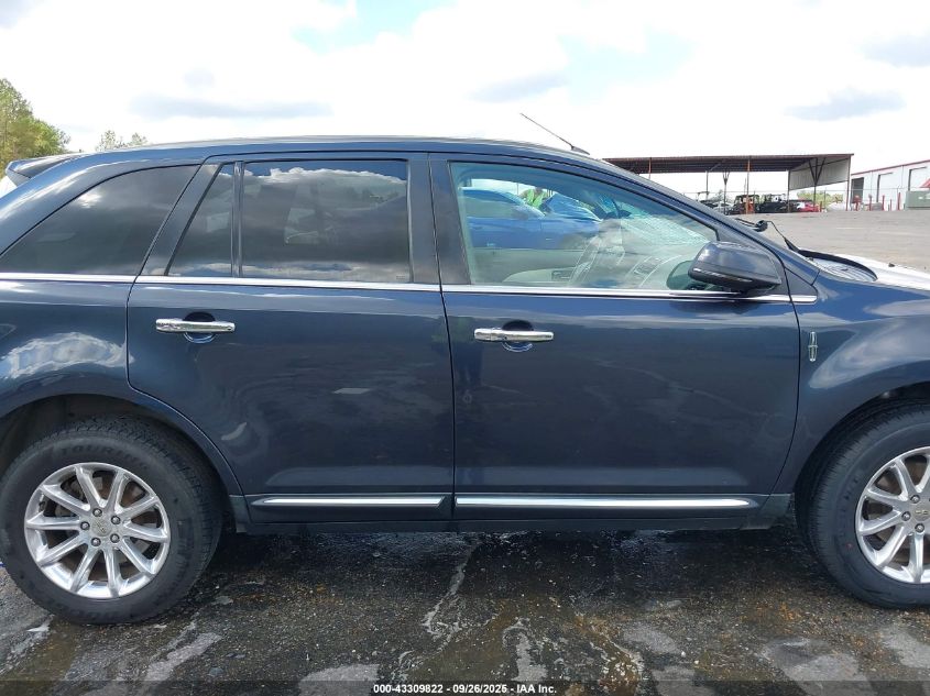 2014 Lincoln Mkx VIN: 2LMDJ6JK2EBL08164 Lot: 43309822