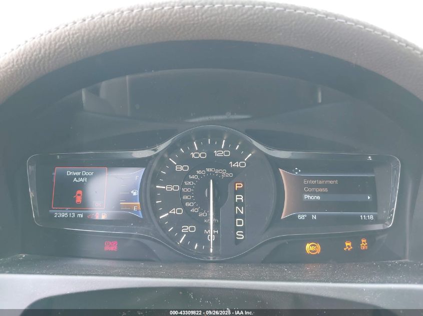 2014 Lincoln Mkx VIN: 2LMDJ6JK2EBL08164 Lot: 43309822