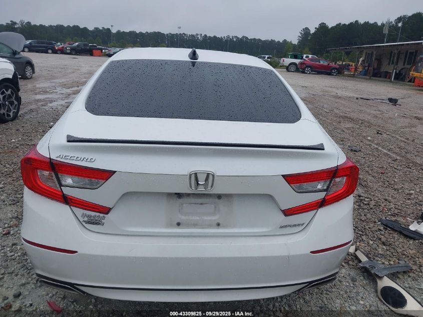 2022 Honda Accord Sport VIN: 1HGCV1F35NA089315 Lot: 43309825