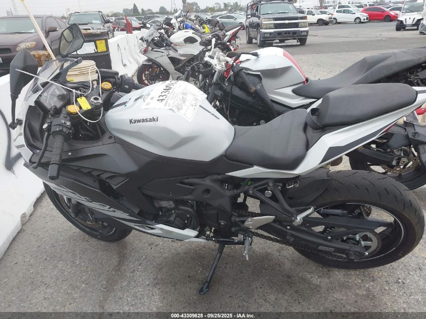 2025 Kawasaki Zx400 S VIN: ML5ZXCS16SDA39811 Lot: 43309828