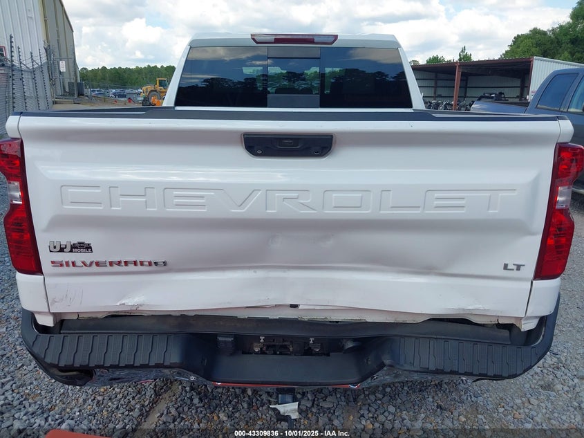 2022 CHEVROLET SILVERADO 1500 4WD  STANDARD BED LT - 2GCUDDED8N1502033