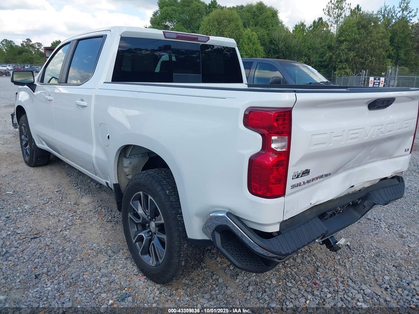 2022 CHEVROLET SILVERADO 1500 4WD  STANDARD BED LT - 2GCUDDED8N1502033