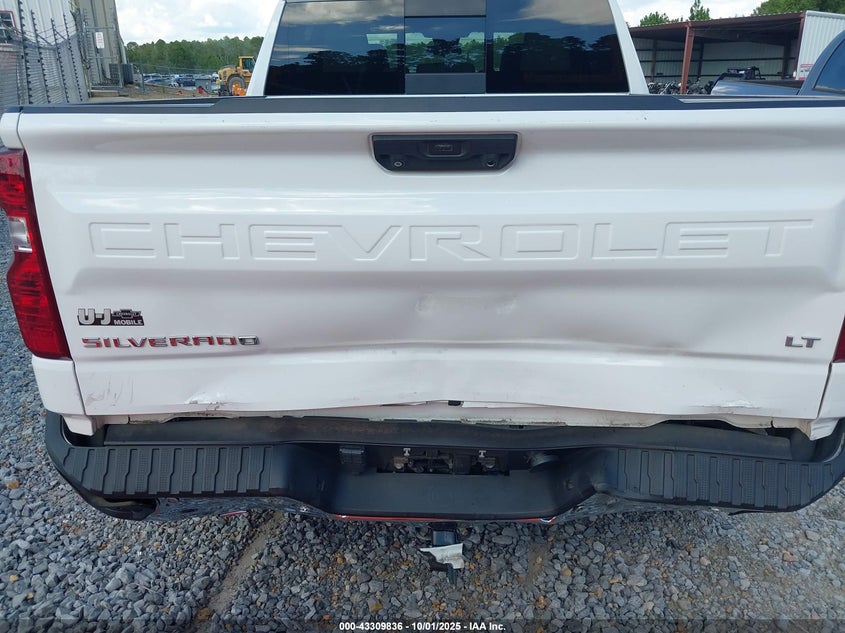 2022 CHEVROLET SILVERADO 1500 4WD  STANDARD BED LT - 2GCUDDED8N1502033