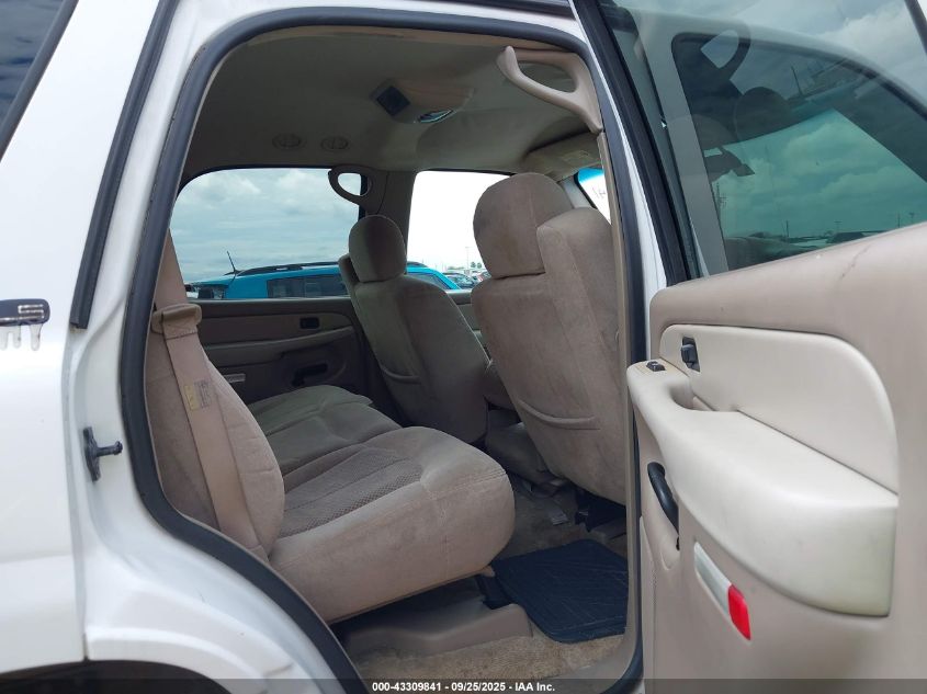 2001 Chevrolet Tahoe Ls VIN: 1GNEC13T31R203462 Lot: 43309841