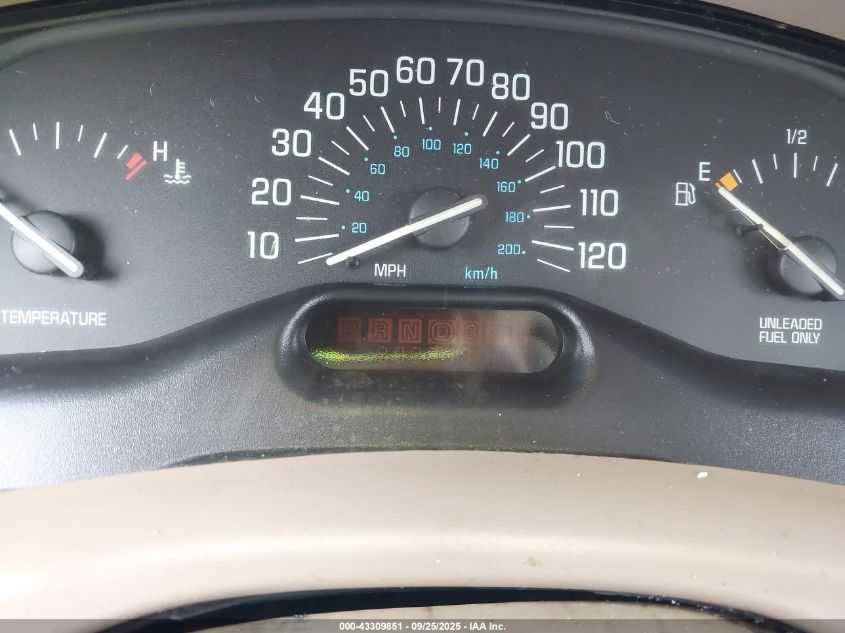 1997 Buick Century Custom VIN: 2G4WS52M5V1453166 Lot: 43309851