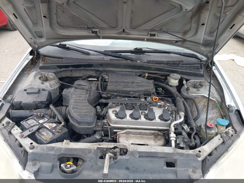 2004 Honda Civic Vp VIN: 2HGES16384H560469 Lot: 43309913