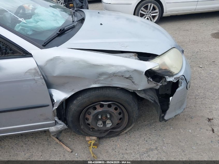 2004 Honda Civic Vp VIN: 2HGES16384H560469 Lot: 43309913