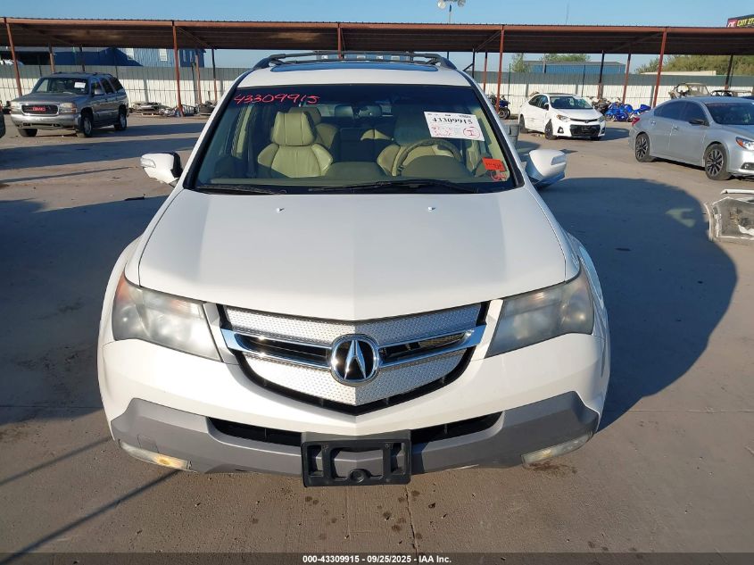 2008 Acura Mdx Technology Package VIN: 2HNYD28328H529775 Lot: 43309915