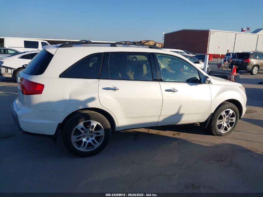 2008 Acura Mdx Technology Package VIN: 2HNYD28328H529775 Lot: 43309915