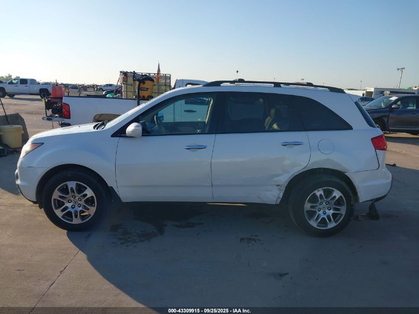 2008 Acura Mdx Technology Package VIN: 2HNYD28328H529775 Lot: 43309915