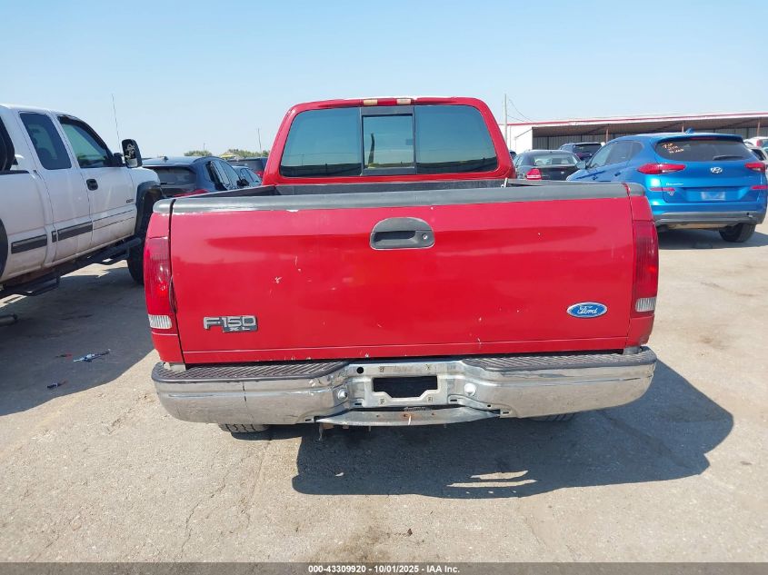 1997 Ford F-150 Lariat/Standard/Xl/Xlt VIN: 1FTDX1761VNB10210 Lot: 43309920