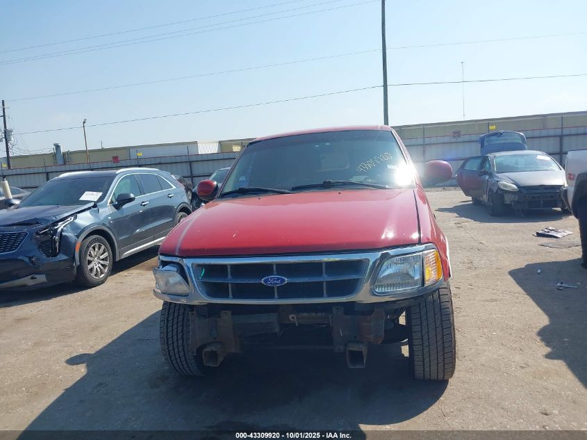 1997 Ford F-150 Lariat/Standard/Xl/Xlt VIN: 1FTDX1761VNB10210 Lot: 43309920