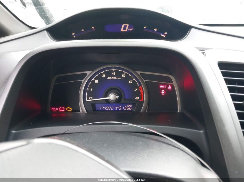 2008 Honda Civic Lx VIN: 2HGFA15528H513244 Lot: 43309926