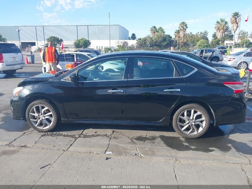 2014 Nissan Sentra Sr VIN: 3N1AB7AP0EY223397 Lot: 43309937