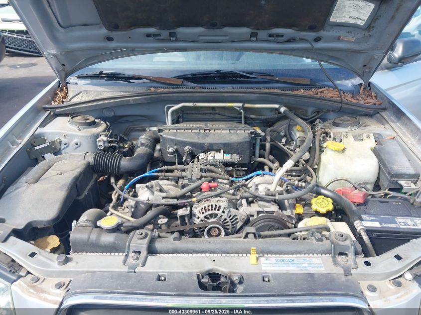 2003 Subaru Forester X VIN: JF1SG63653G732004 Lot: 43309951