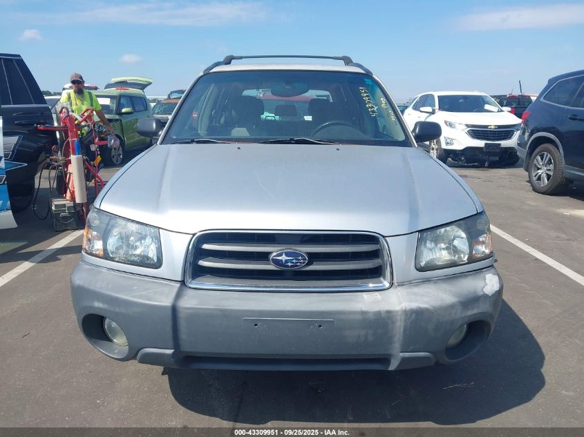 2003 Subaru Forester X VIN: JF1SG63653G732004 Lot: 43309951