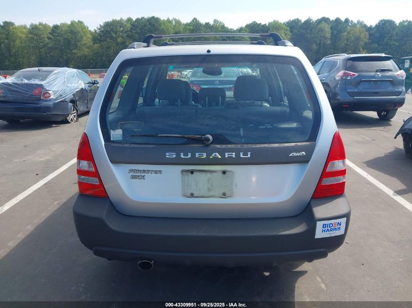 2003 Subaru Forester X VIN: JF1SG63653G732004 Lot: 43309951