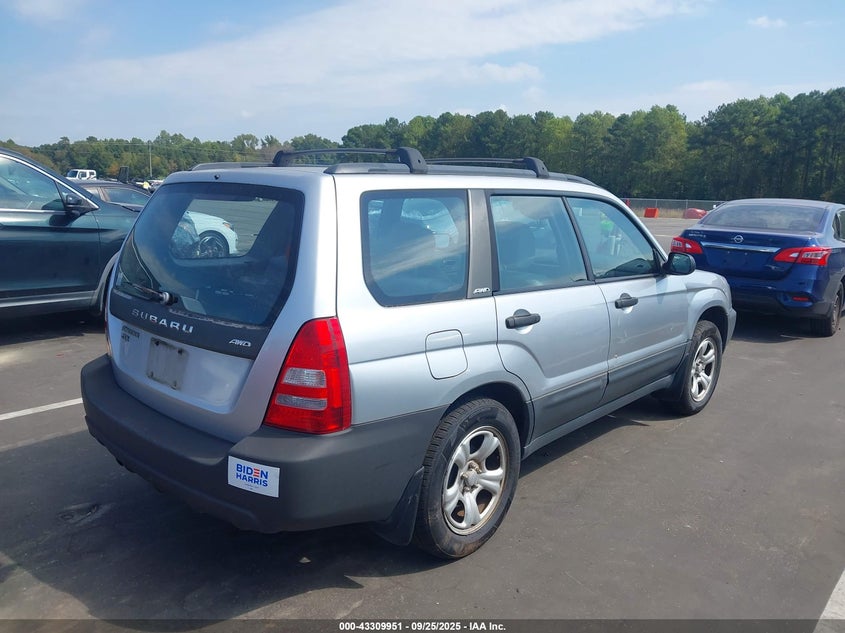 JF1SG63653G732004 2003 SUBARU FORESTER photo no. 4