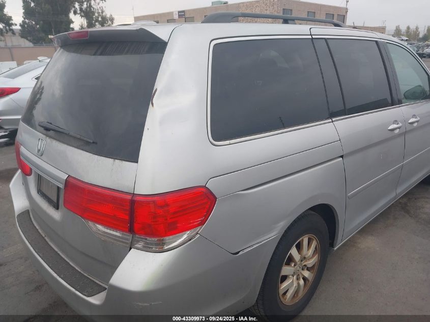 2010 Honda Odyssey Ex-L VIN: 5FNRL3H76AB075354 Lot: 43309973