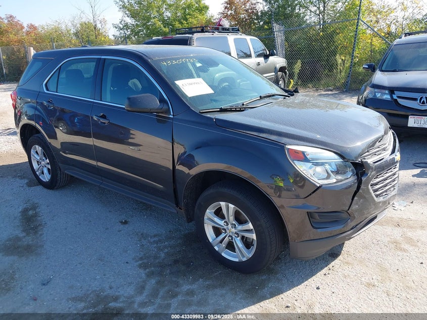 2016 CHEVROLET EQUINOX LS - 2GNALBEK4G6101911