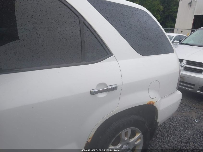 2006 Acura Mdx VIN: 2HNYD18816H531259 Lot: 43310007