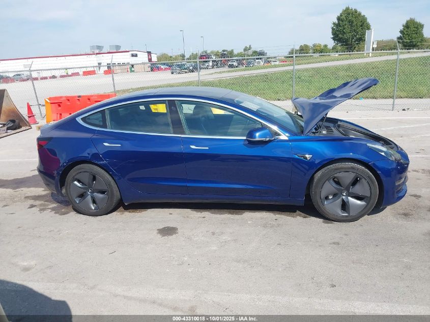 2018 Tesla Model 3 Long Range/Mid Range VIN: 5YJ3E1EA8JF041873 Lot: 43310018