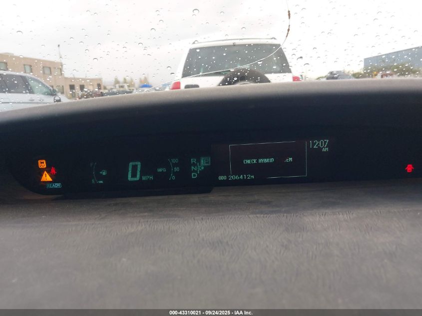 2010 Toyota Prius Ii VIN: JTDKN3DU5A0185107 Lot: 43310021