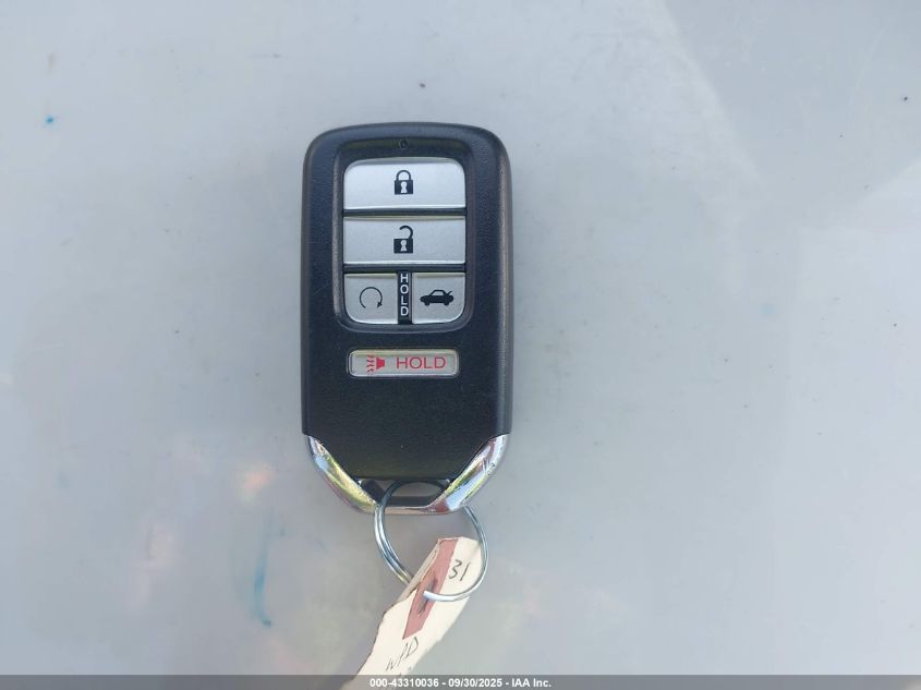 2017 Honda Civic Ex-L VIN: 2HGFC3B78HH352944 Lot: 43310036