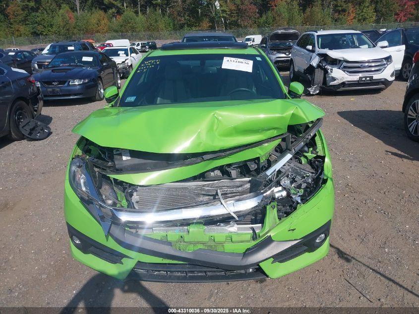 2017 Honda Civic Ex-L VIN: 2HGFC3B78HH352944 Lot: 43310036