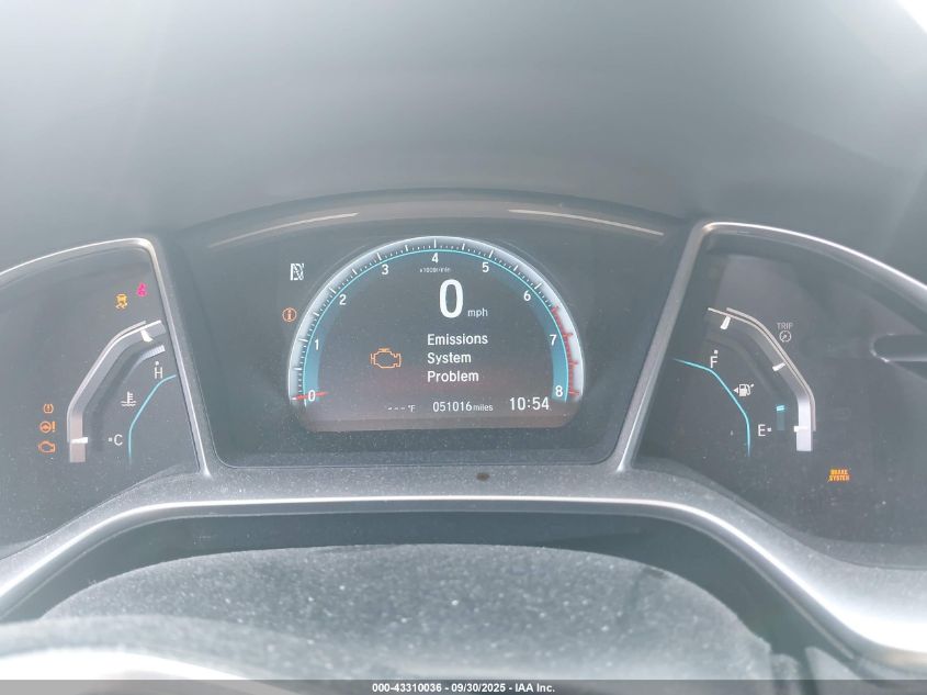 2017 Honda Civic Ex-L VIN: 2HGFC3B78HH352944 Lot: 43310036