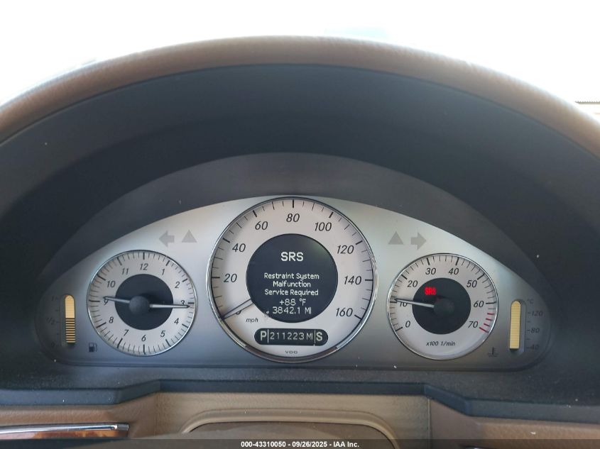 2008 Mercedes-Benz E 350 4Matic VIN: WDBUF87X98B296751 Lot: 43310050