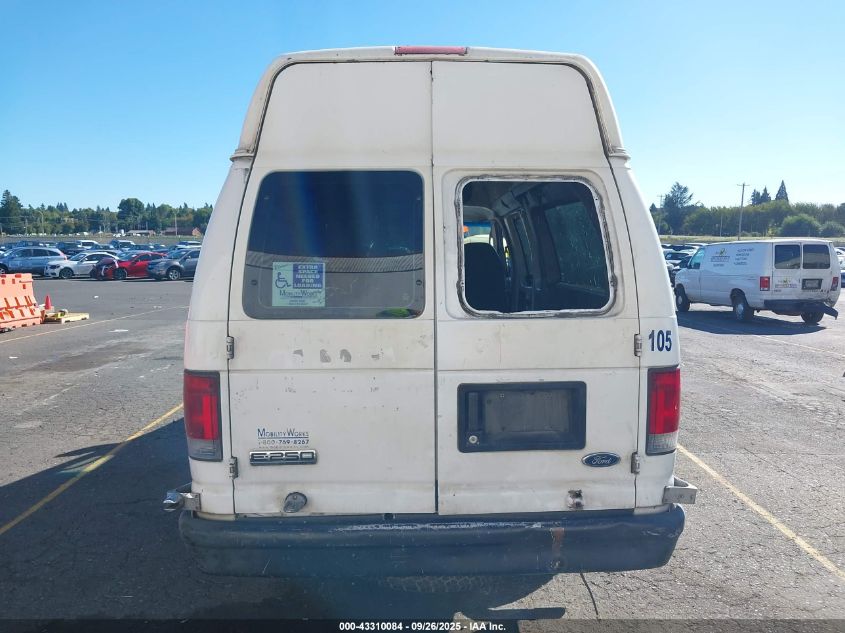 2008 Ford E-250 Commercial/Recreational VIN: 1FTNS24W78DB56969 Lot: 43310084