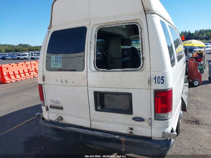 2008 Ford E-250 Commercial/Recreational VIN: 1FTNS24W78DB56969 Lot: 43310084